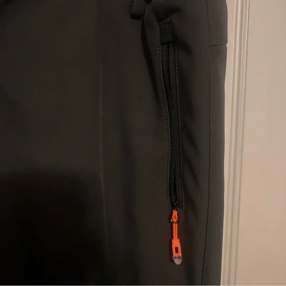 Postropaky Women Gray & Black Snow ski Pants warm stretch waterproof soft shell - Picture 4 of 10